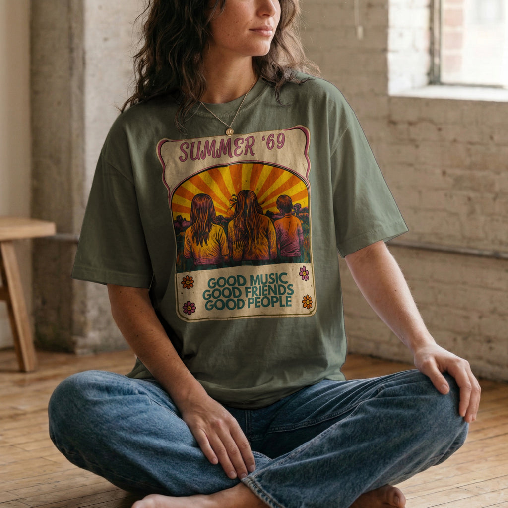 Summer ’69 — Vintage 60s Graphic Tee | Faded Memory Supply