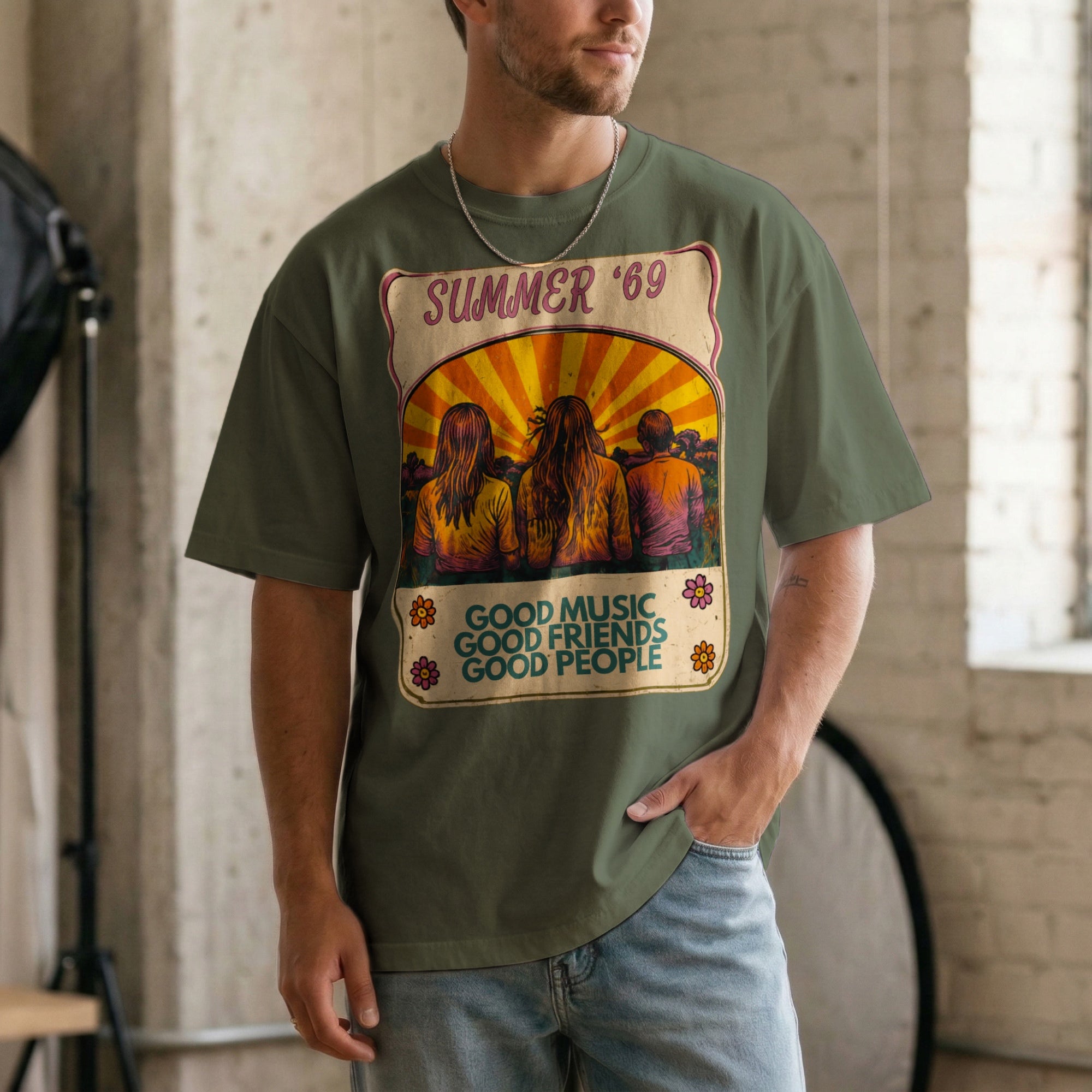 Summer ’69 — Vintage 60s Graphic Tee | Faded Memory Supply