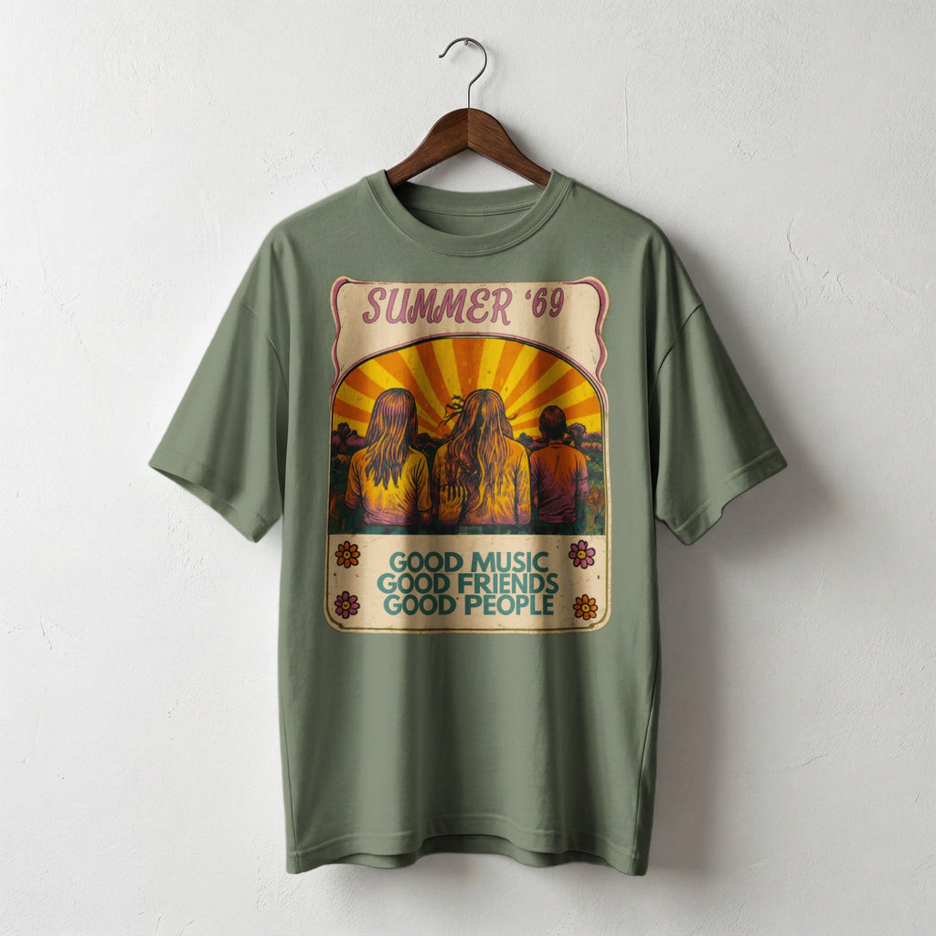 Summer ’69 — Vintage 60s Graphic Tee | Faded Memory Supply