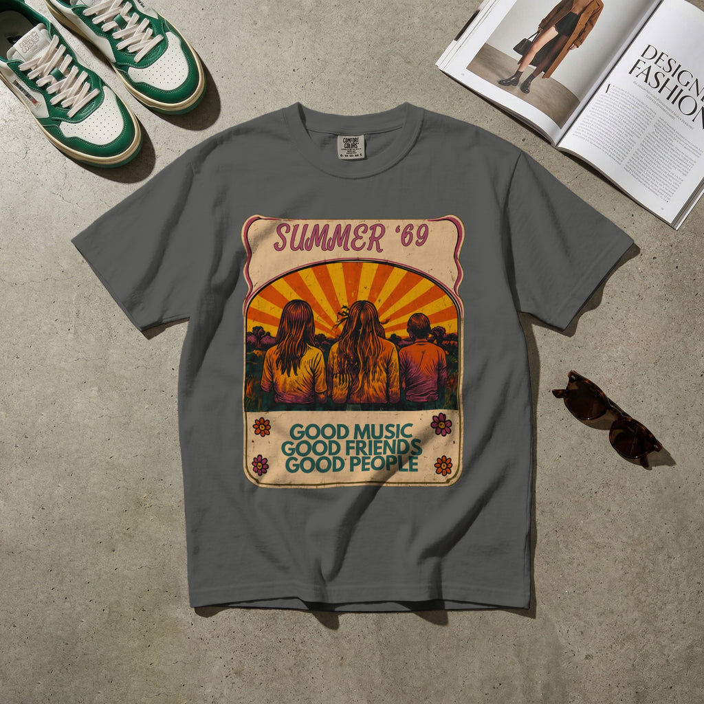 Summer ’69 — Vintage 60s Graphic Tee | Faded Memory Supply