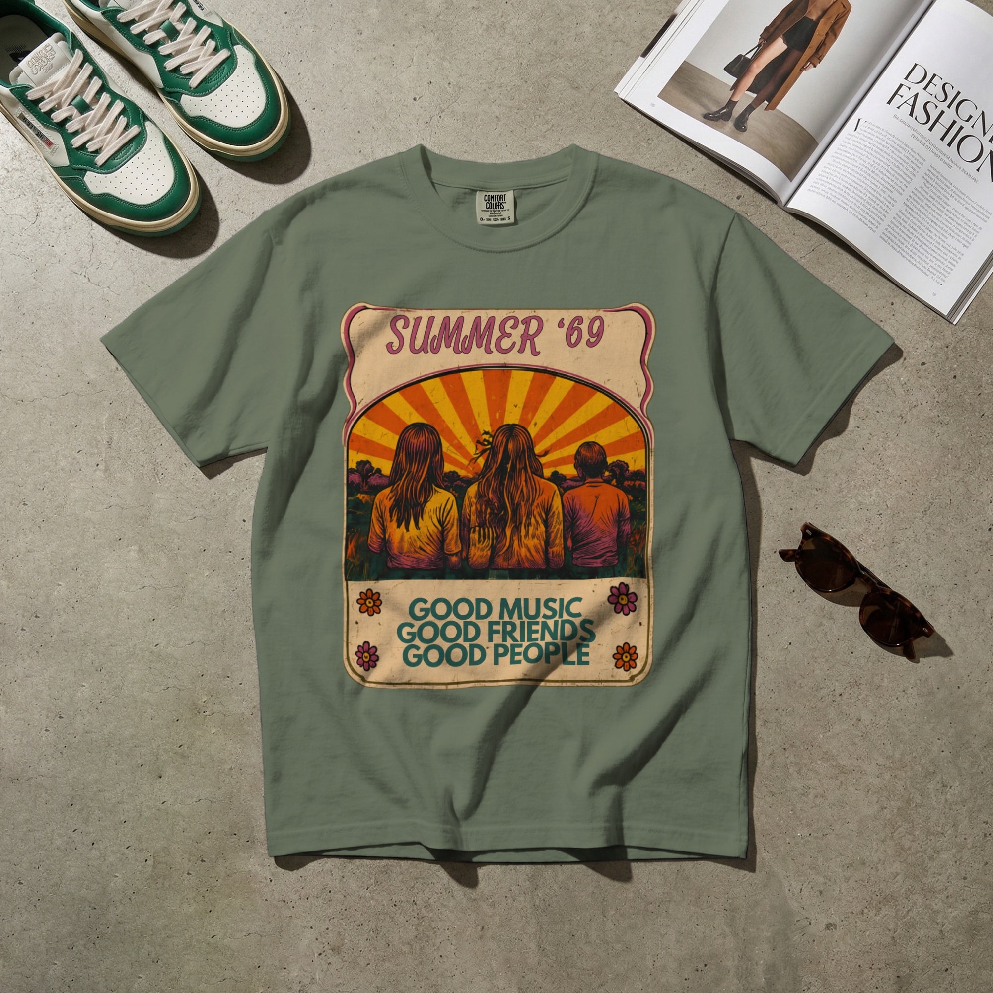 Summer ’69 — Vintage 60s Graphic Tee | Faded Memory Supply