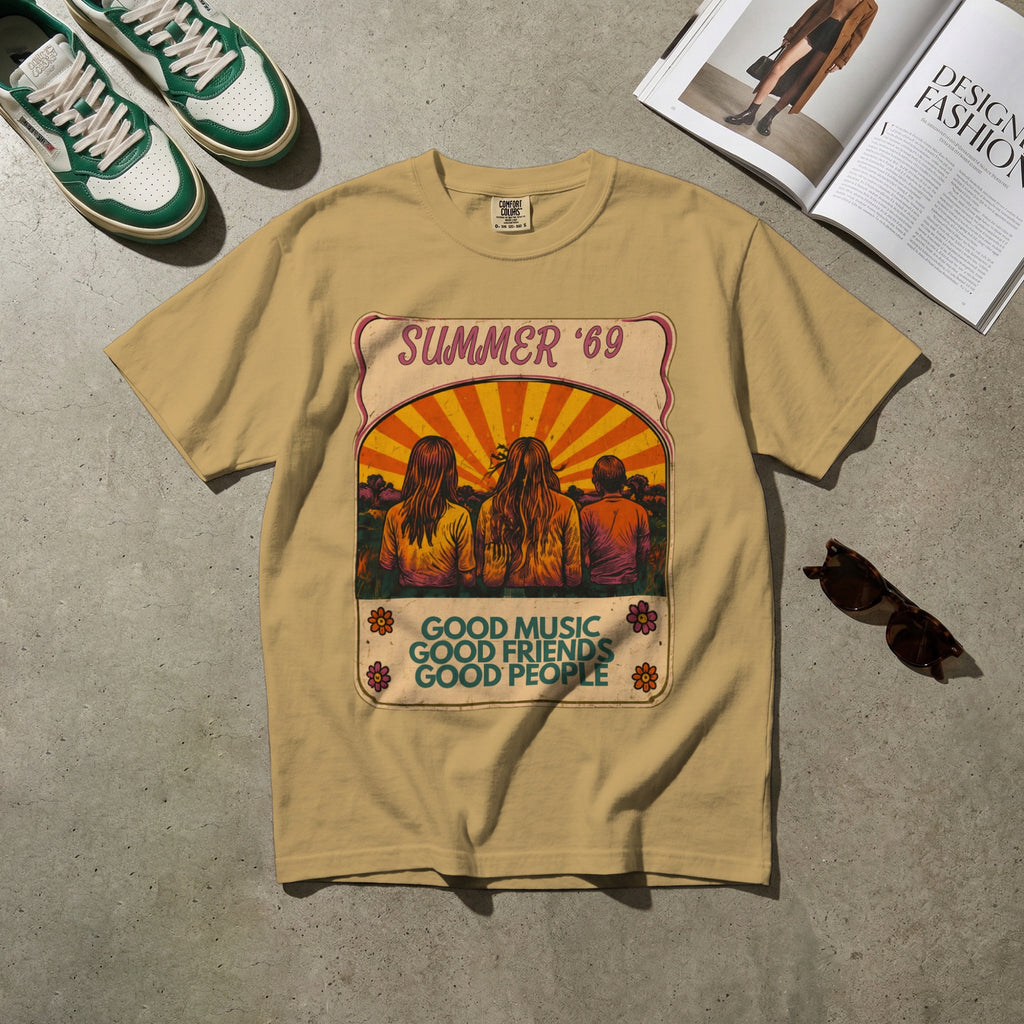 Summer ’69 — Vintage 60s Graphic Tee | Faded Memory Supply