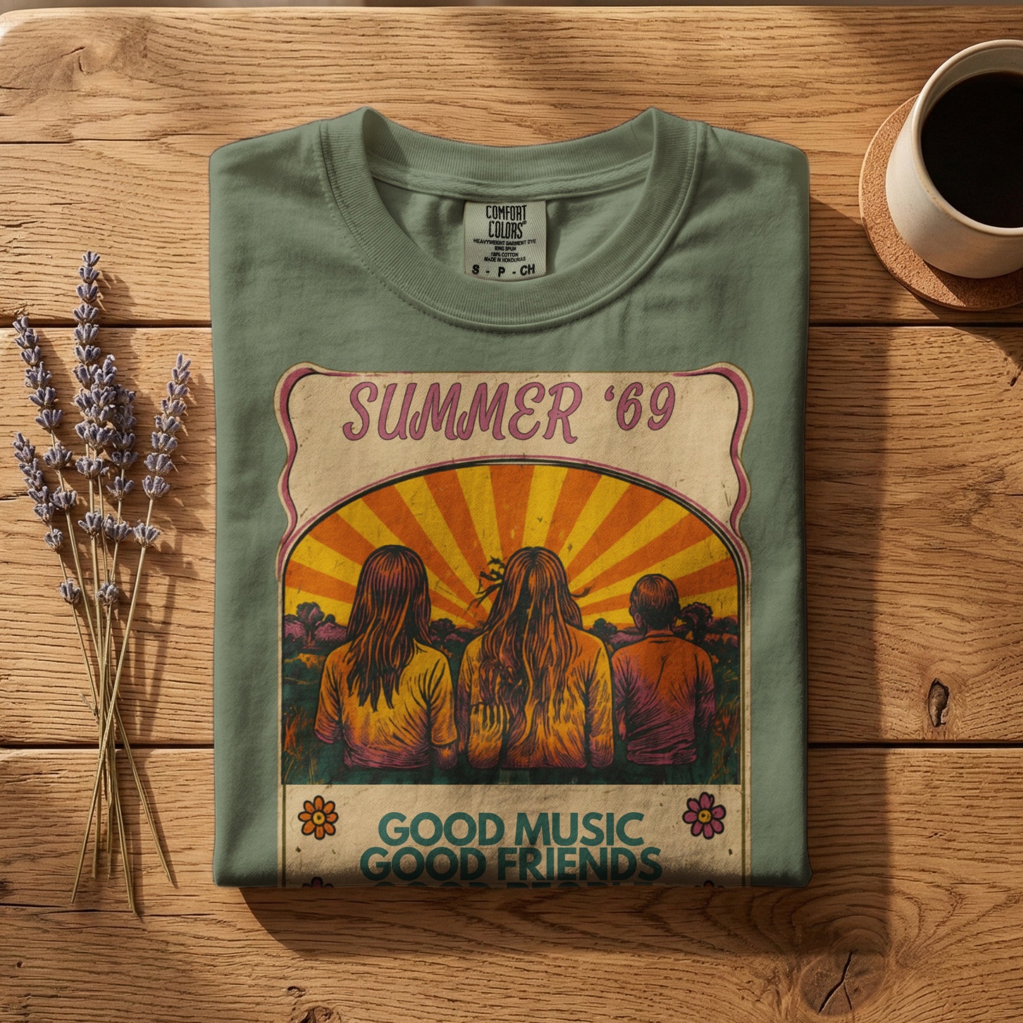 Summer ’69 — Vintage 60s Graphic Tee | Faded Memory Supply
