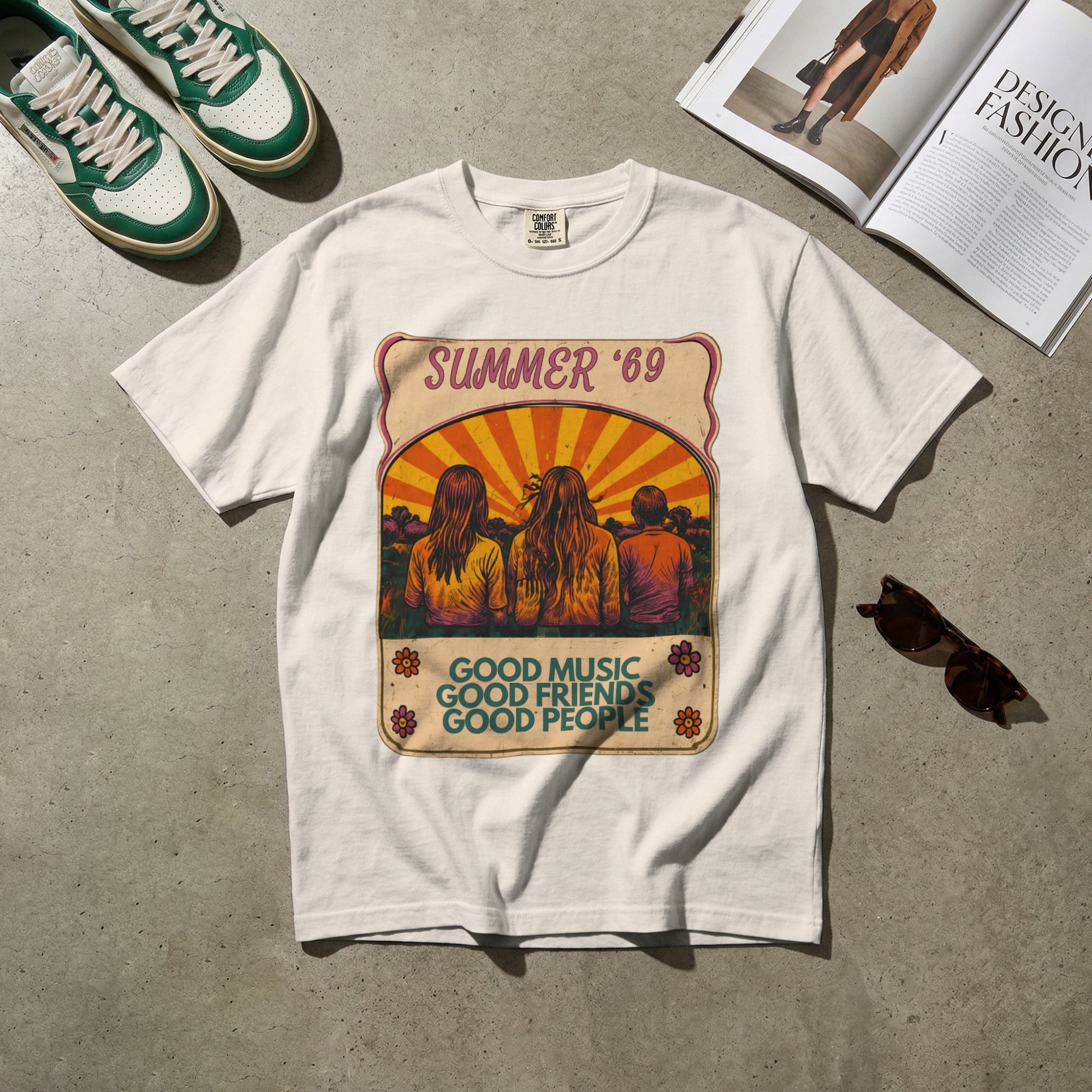 Summer ’69 — Vintage 60s Graphic Tee | Faded Memory Supply