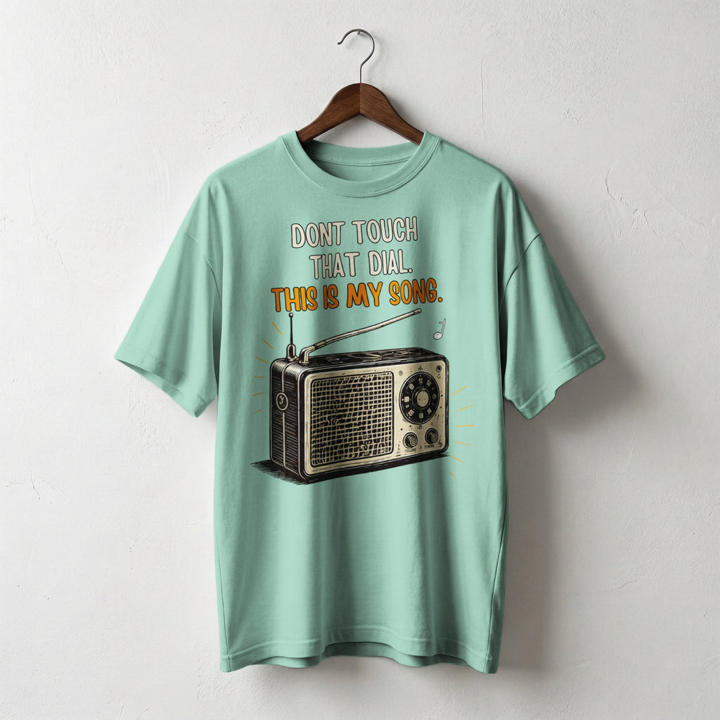 Don’t Touch That Knob — Vintage 60s Radio Graphic Tee | Faded Memory Supply