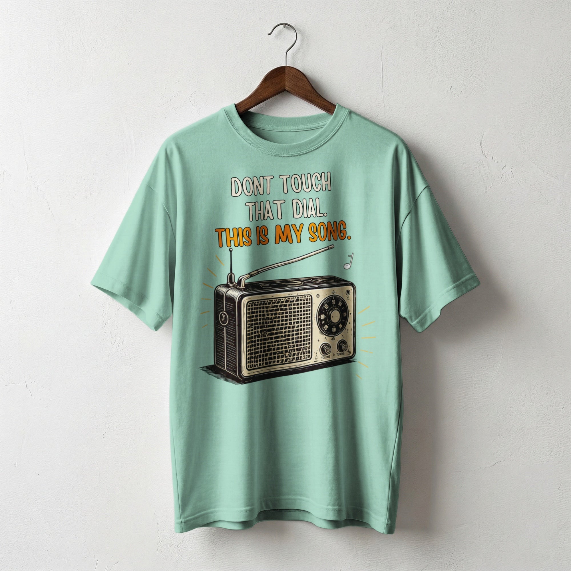 Don’t Touch That Knob — Vintage 60s Radio Graphic Tee | Faded Memory Supply