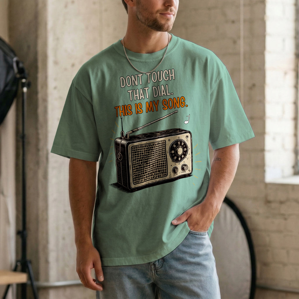 Don’t Touch That Knob — Vintage 60s Radio Graphic Tee | Faded Memory Supply