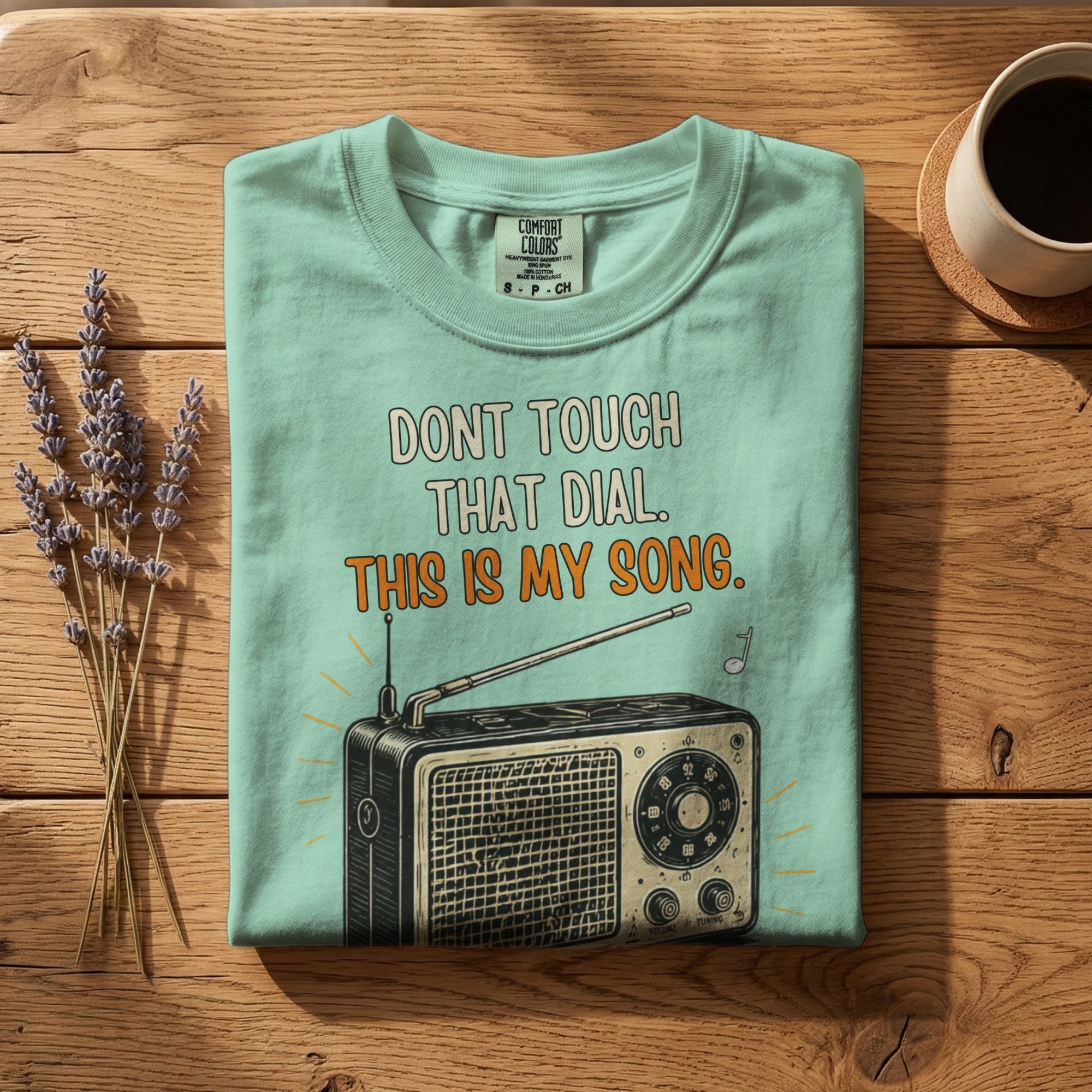 Don’t Touch That Knob — Vintage 60s Radio Graphic Tee | Faded Memory Supply