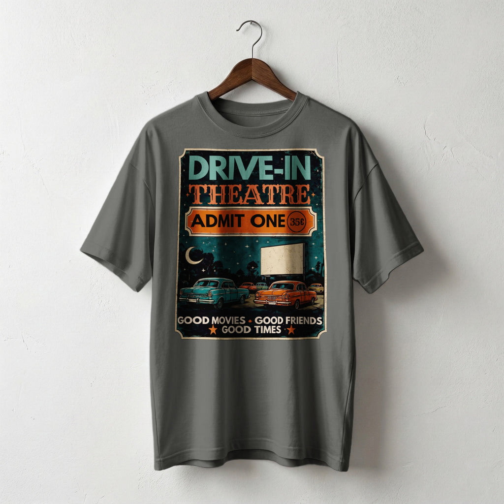 Drive-In Theatre — Vintage 60s Drive-In Graphic Tee | Faded Memory Supply
