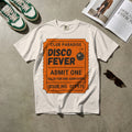Disco Fever — Vintage 70s Disco Ticket Graphic Tee | Faded Memory Supply