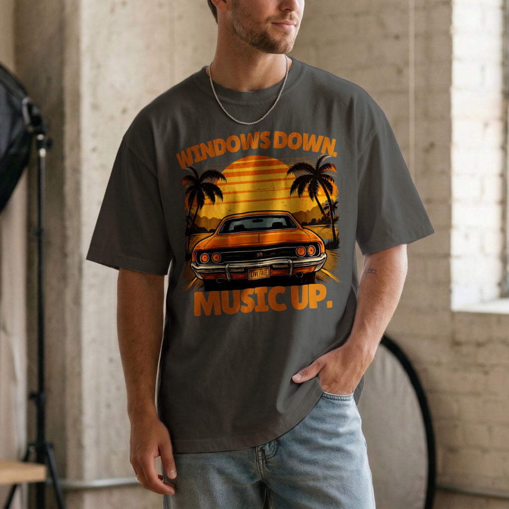Friday Night Cruisin’ — Vintage 70s Cruising Graphic Tee | Faded Memory Supply