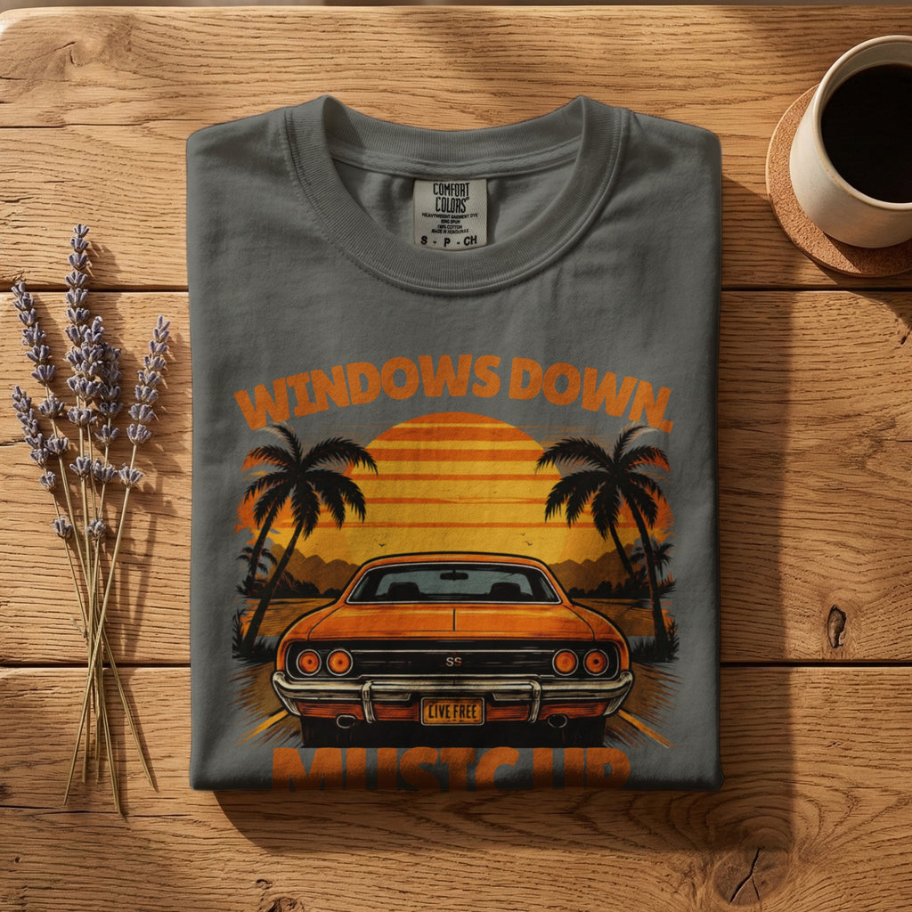 Friday Night Cruisin’ — Vintage 70s Cruising Graphic Tee | Faded Memory Supply