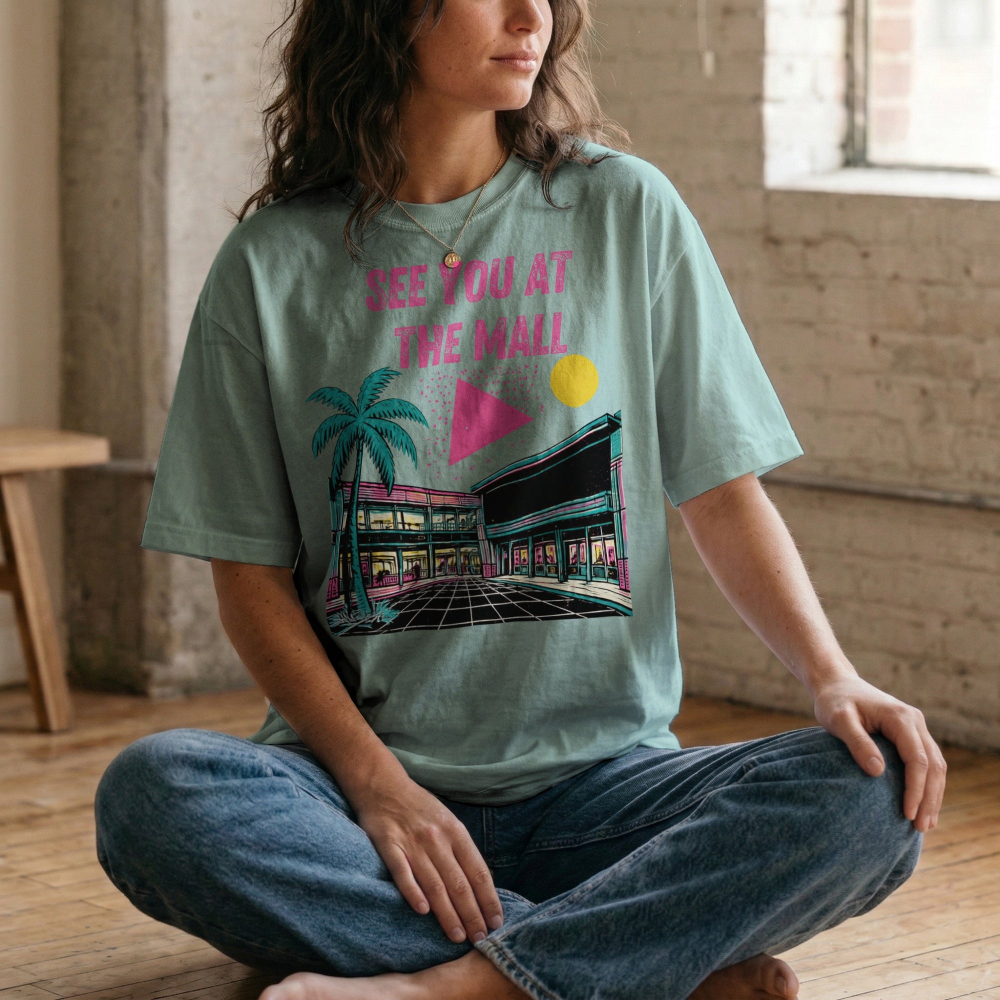 See You at the Mall — Vintage 80s Mall Graphic Tee | Faded Memory Supply