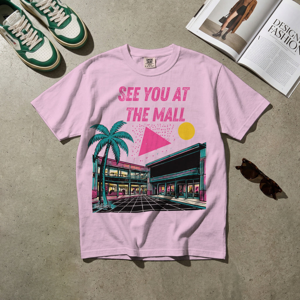 See You at the Mall — Vintage 80s Mall Graphic Tee | Faded Memory Supply