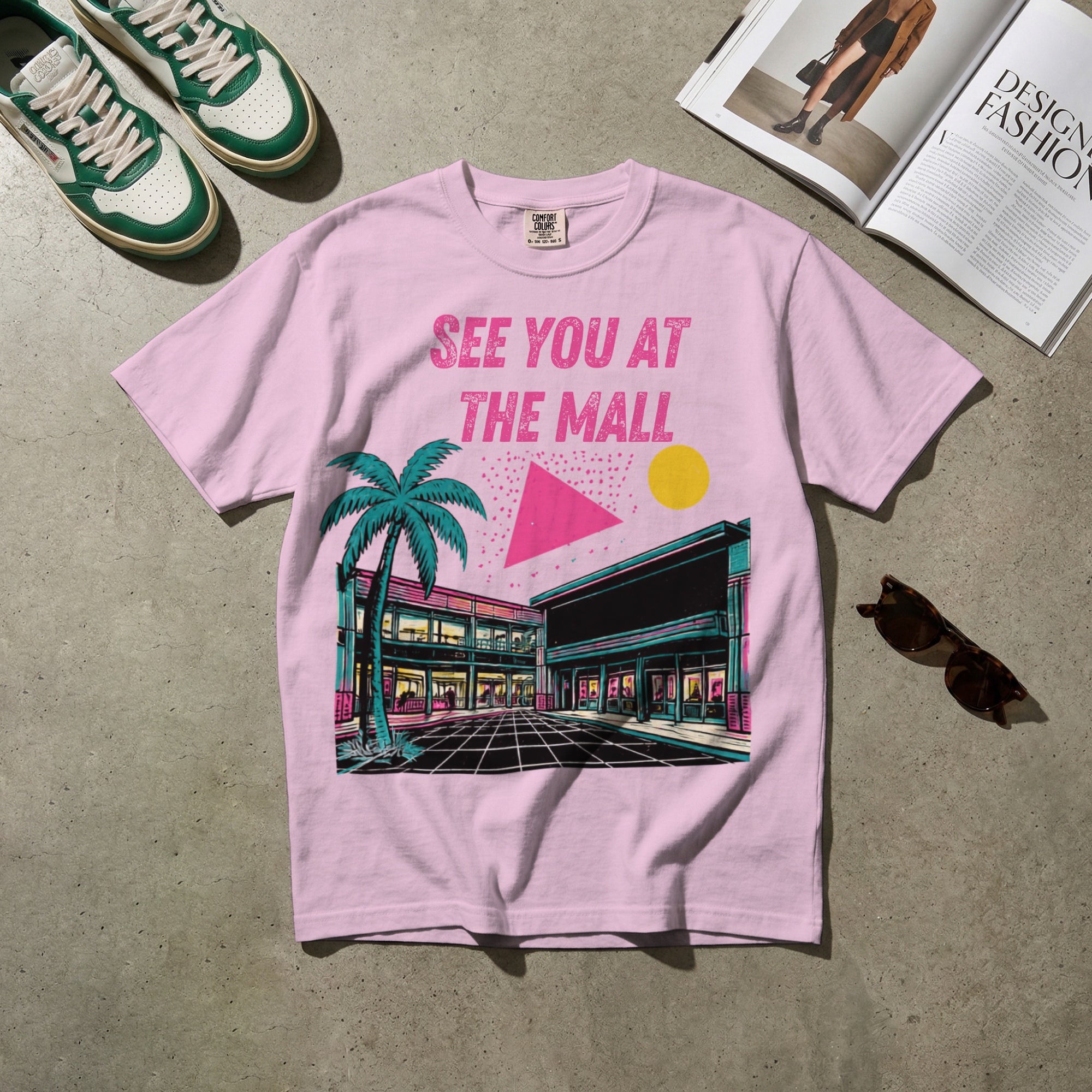 See You at the Mall — Vintage 80s Mall Graphic Tee | Faded Memory Supply