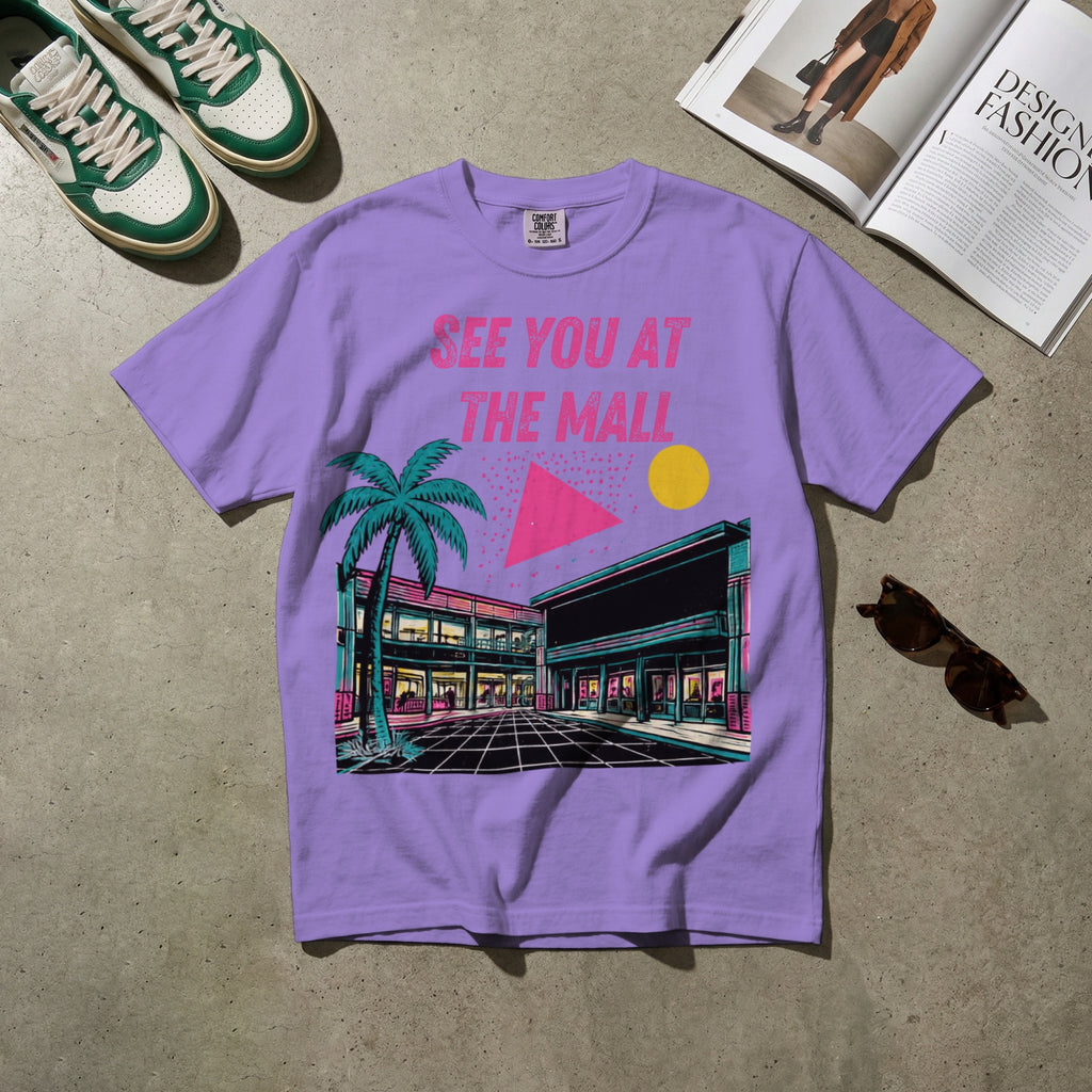 See You at the Mall — Vintage 80s Mall Graphic Tee | Faded Memory Supply