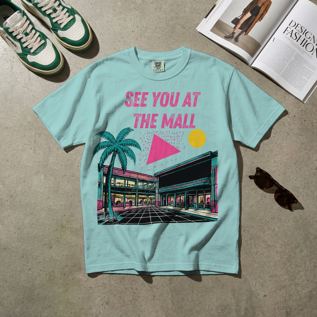 See You at the Mall — Vintage 80s Mall Graphic Tee | Faded Memory Supply