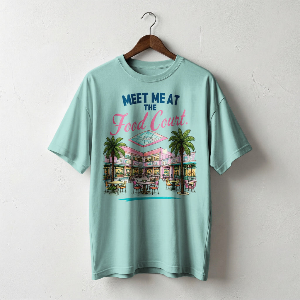 Meet Me at the Food Court — Vintage 80s Mall Graphic Tee | Faded Memory Supply