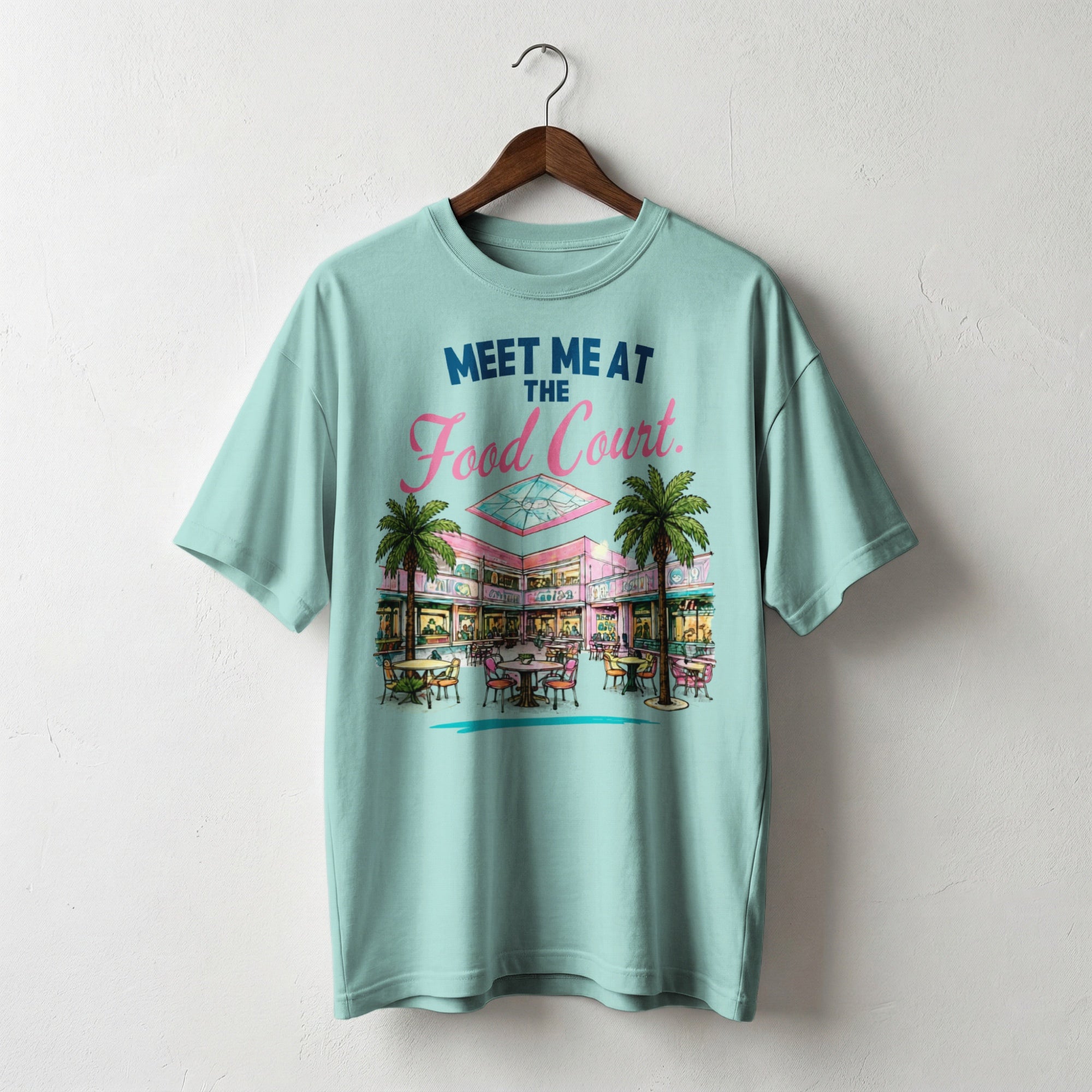 Meet Me at the Food Court — Vintage 80s Mall Graphic Tee | Faded Memory Supply